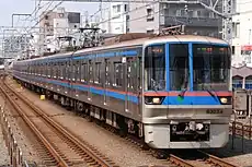 6300形2次車第7編成(2021年6月 武蔵小杉駅)