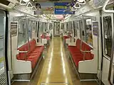 中間車の客室