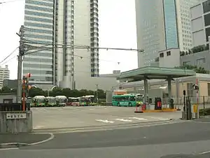 新宿支所(水道道路側)