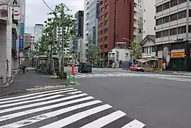 東日本橋駅付近
