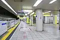 三田線3番線ホーム（2022年12月）