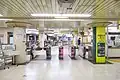 淡路町方面改札（2022年11月）