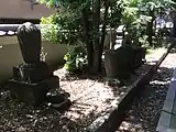 歴代住職の墓（2015年5月撮影）