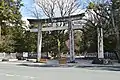 西参道石鳥居(豊川市指定文化財)