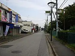 駅南側の街並（取手市）