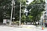 千代田区三番町の東郷元帥記念公園（2018年6月撮影）
