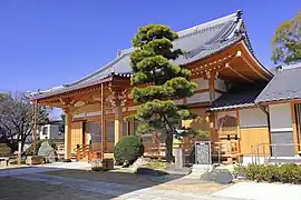 東宝寺本堂(2021年(令和3年)2月)