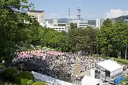 第2回、岩手公園のイベント広場