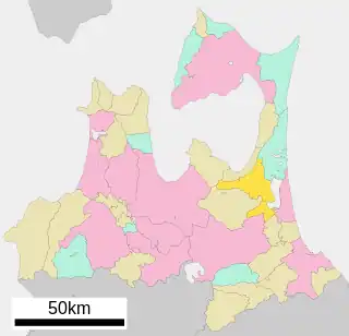 東北町位置図