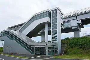 陶磁資料館南駅（2014年（平成26年）7月）