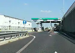 名古屋高速→伊勢湾岸道豊田方面東海ICと併用
