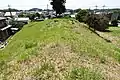 後円部から前方部を望む