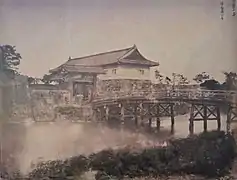 1871年（明治4年）の常磐橋　
