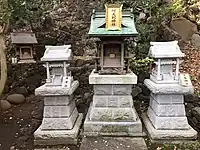 戸隠神社 雷電社 阿夫利神社 五龍神社
