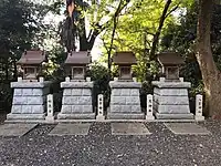 水天宮 琴平神社 天神社 八雲神社