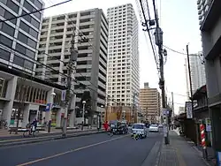 銀座通り(2013年12月12日 撮影)