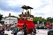 鹿子神車・徳川園にて(2015年6月)