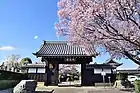 犬山城第一黒門が移築された徳林寺山門