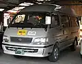 徳佐タクシーの車両（阿東町福祉バス当時、2008年）