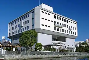 藍場浜公園内にある郷土文化会館
