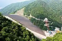 36年の歳月を経て完成した日本最大の多目的ダム・徳山ダム(揖斐川)。