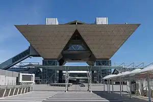 会場の東京ビッグサイト