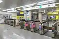 神楽坂下方面改札（2022年10月）