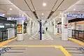 東西線ホーム（2022年4月）