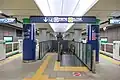 千代田線5・6番線ホーム（2022年7月）