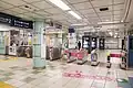 六本木交差点方面改札（2022年11月）