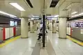 1・2番線ホーム（2022年10月）