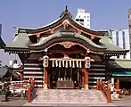旧社殿（2005年11月撮影）