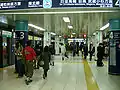 南北線ホーム(2007年10月)