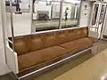 試作車・1次車の座席（交換後）