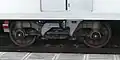 FS777形モノリンク式ボルスタ付き台車
