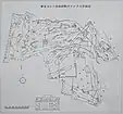 駒沢コースの平面図18ホール