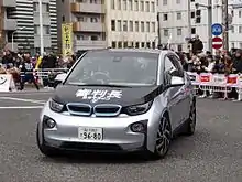 東京マラソン2014フルマラソン審判長車