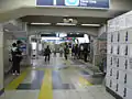 改札口（2008年2月10日）