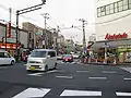 駅地上部の様子（2008年10月2日）