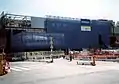 大規模改良工事中の西葛西駅北口（1999年8月）