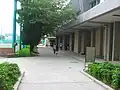 体育館前