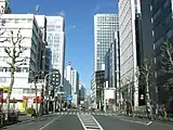 港区虎ノ門付近（2011年1月2日）