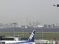 17.8キロメートル離れた羽田空港第2ターミナルから撮影