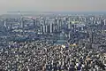 南のお台場方面を望む（2013年（平成25年）1月1日撮影）