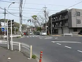 川原宿交差点