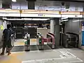 西浅草方面改札口(2018年8月)
