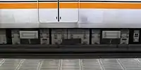 高周波分巻チョッパ装置の主チョッパ装置（モーターの電機子を制御する）