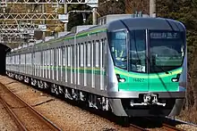 東京メトロ16000系の多摩急行（2016年2月）