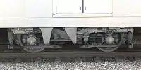 東京地下鉄6000系の両抱き踏面ブレーキ式台車、住友金属FS378形