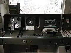 8 - 10次車の運転台(新ATC改造前)